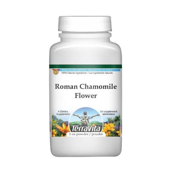 Roman Chamomile (Chamaemelum nobile) Flower Powder (1 oz, ZIN: 511284)