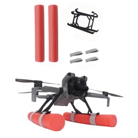Wtohoby Mini 5 Pro Water Floating Landing Gear, Aircraft Landing On Water Buoyancy Rod Training Skid Stand Leg Gear Set for DJI Mini 5 Pro Drone Floatation Rods Quadcopters Accessories