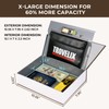 Book Safe with Combination Lock, Hidden Safe (10.55 x 7.95