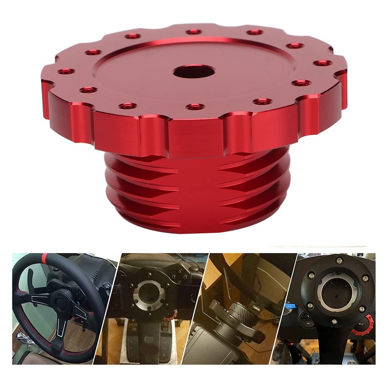 Gugxiom Game Steering Wheel Adapter Aluminium Steering Wheel Adapter Quick