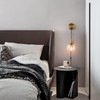 KUZZULL Wall Sconces Set of Two Plug in Wall Sconces
