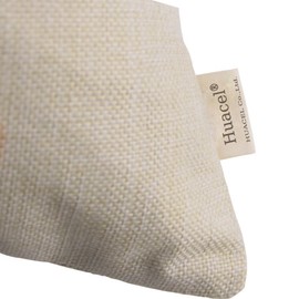 Huacel Ocean Park Theme Throw Pillow Case, Sea Turtle Octopus Fishes Retro Cotton Linen Square Decorative Cushion Cover Pillowcase Blue Ocean Series Sea 45x45CM (Beach 9, 18" x 18")