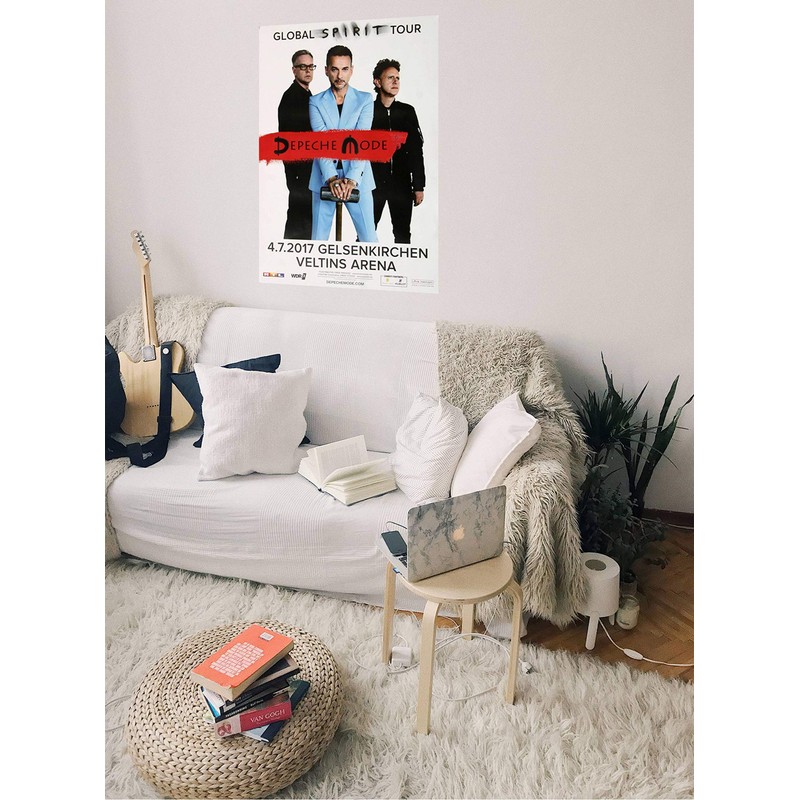 Depeche Mode Global Spirit Gelsenkirchen 2017 Concert Poster / Premium
