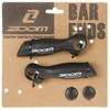 Zoom 408043 Bar End - Black(Pair)