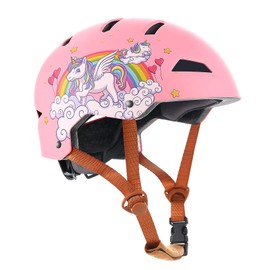 WHALEZON Kids Bike Helmet Ages 3-5-8-14, CPSC ASTM CPSIA Certified Toddler Helmet-Girls Pink Unicorn