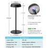 EppieBasic 2 Sets Portable Table Lamps, 5000mAh Battery Operated Cordless