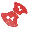 1 Pair Hand Paddles for Swim PP Silicone Adjustable Hand