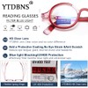 YTDBNS Reading Glasses for Women Retro Round Blue Light Blocking