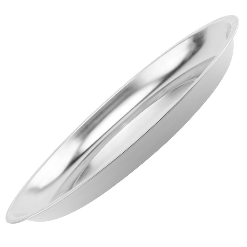 KOHAND 20 Pack 10 Inch Stainless Steel Dinner Plates, Round