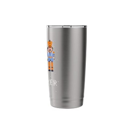 Crazy Nutcracker Lady Stainless Steel Insulated Tumbler