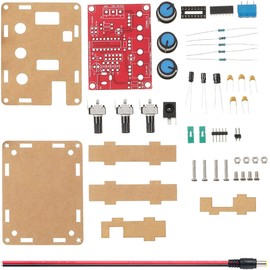 Youmile XR2206 Signal Generator Kit 1HZ-1MHZ Frequency Module 9-12V DC Input Sine/Triangle/Square Output Adjustable with DC male cable