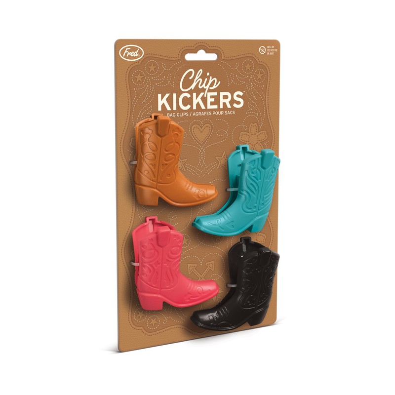 Genuine Fred CHIP KICKERS, Cowboy Boot Bag Clips, Set of