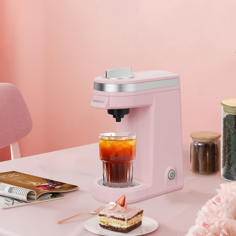 CHULUX Mini Coffee Maker for K Capsule, Single Serve Coffee
