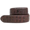 BELTINGER Crocodile Embossed Belt without Buckle 4 cm Leather Belt