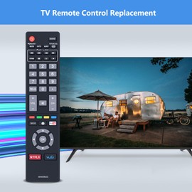 PZL NH409UD Remote Control Replacement for Magnavox LED Smart HDTV TV 40MV336X 43MV314XF7 32MV304X 32MV304XF7 40MV324X 50MV314X 55MV314X 43MV314X