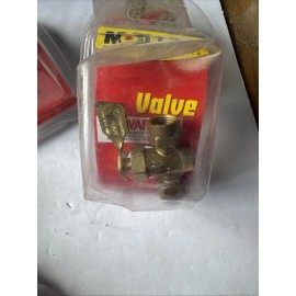 Moeller Boat Shut Off Valve 33303-10 | 1/2 Inch Female NPT Brass, Fuel Shut Off
