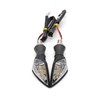 SFONIA 4pcs Motorcycle Indicator Light 12V 10LED Indicator Lights Motorcycle