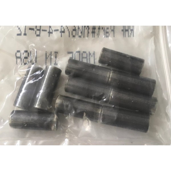 Unbranded [10 Pack]10 mm OD 25 mm Long Zinc Plated