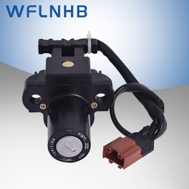 WFLNHB Ignition Switch Fuel Cap Seat Lock Key Replacement for Honda CBR600RR2007-2014, CBR1000RR 2008-2014