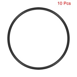 sourcing map Pack of 10 O-Rings Sealing Rings Metric Seal 50 mm OD 46 mm ID 2 mm Width