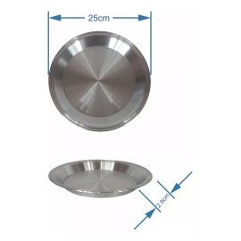 Odisea 3 Moldes De Aluminio Para Pay 25cm Tarta