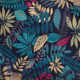 YELAIYEHAO 600D Heavy-Duty Waterproof 600g Canvas Fabric Outdoor Tarpaulin Cover (Maple Leaves, 150CMX200CM)