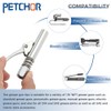 PETCHOR 10000 PSI Locking Grease Gun Coupler, Quick Lock Release