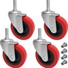 MySit 12 Pack Creeper Wheels 2.5 Inch Heavy Duty Swivel