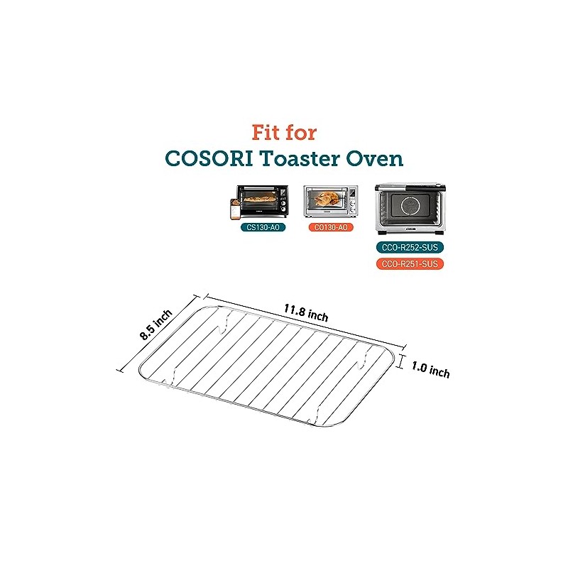 COSORI Oven Standing Rack for CCO-R252-SUS & CCO-R251-SUS，Air Fryer Toaster