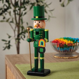 Fun Express 3" x 10" St. Patrick's Day Leprechaun Nutcracker