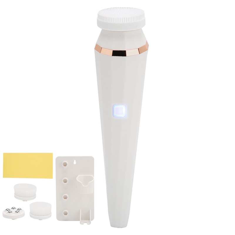 Facial Cleansing Brush Rechargeable 360° Rotatable 3 Speed Electric Face