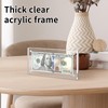 Currency Display, Dollar Bill Money Display Frame Acrylic Thickened Holder