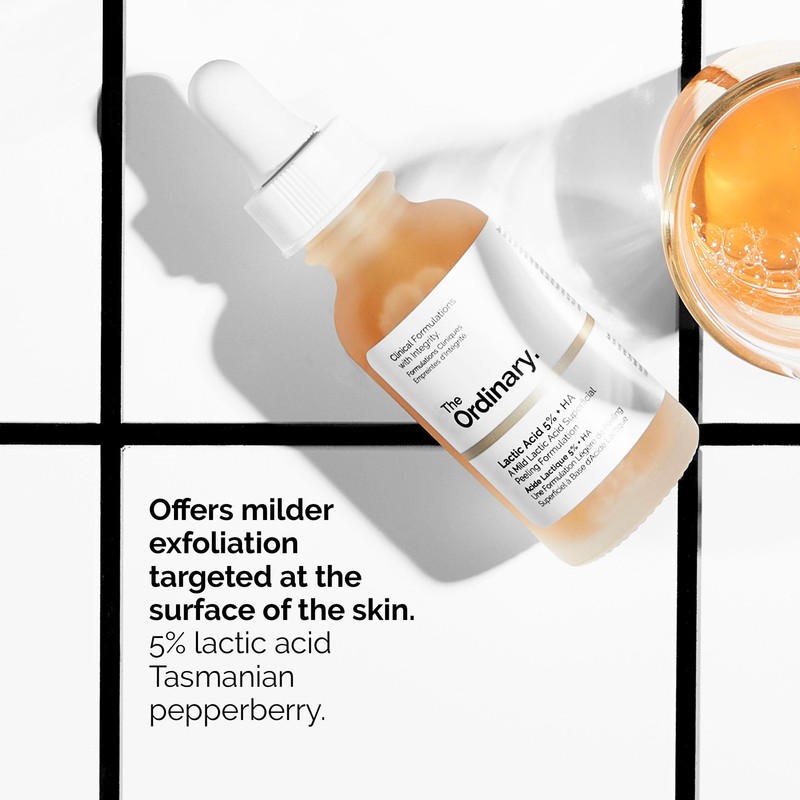 The Ordinary Lactic Acid 5% + Hyaluronic Acid 2%, Gentle