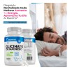 Glicinato De Magnesio 100% Puro Bioherb 180 Cápsulas 500mg Sabor