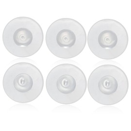 Earring Lifter Backs,AKRUWELRY Rubber Earring Backs for Droopy Ears 6PCS Round Plastic Earring Support Backings for Heavy Earrings Comfortable Earring Backers for Studs