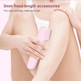 Body Hair Groomers | Waterproof Electric Razor - Wireless Portable Razor Lightweight Design for Women Nose Intimate Body Pubic Face