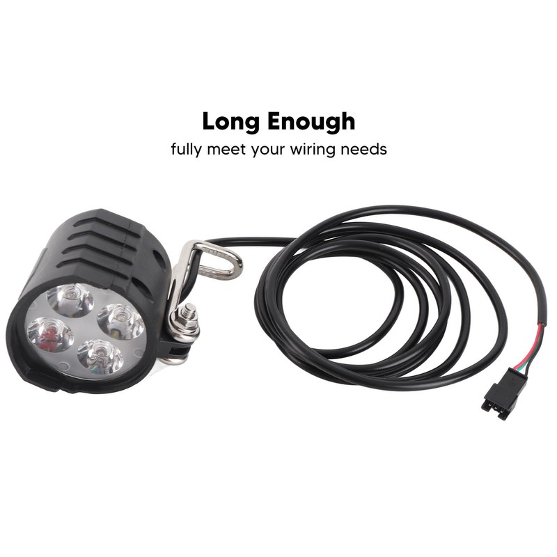 CYTGOUPER 36V 48V 52V 60V Electric Scooter Front Light,3 Pin