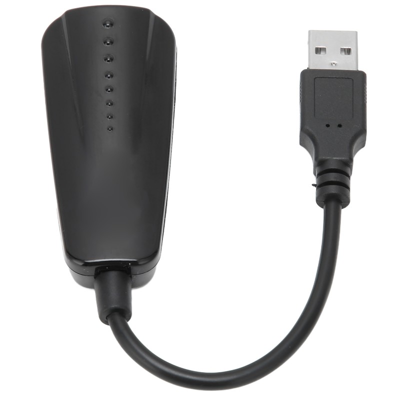 USB to Ethernet Adapter USB 2.0 to 10/100Mbps Pluggable LAN