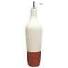 HOME DECO FACTORY, KA0540, Elegant Two-Tone Ceramic Oil Bottle for