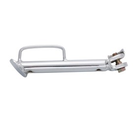 Side Stand for Yamaha 4st Jog ZR Beino SA26J SA37J SA36J SA39J etc. Black, Silver, Outside Product, Motorcycle Custom Parts (Silver)