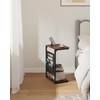 Vovonusy C-Shaped End Tables, TV Trays Set of 2, Small