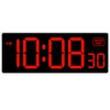 Soobest LED Digital Wall Clock, Large Digital Clock Bold Numbers
