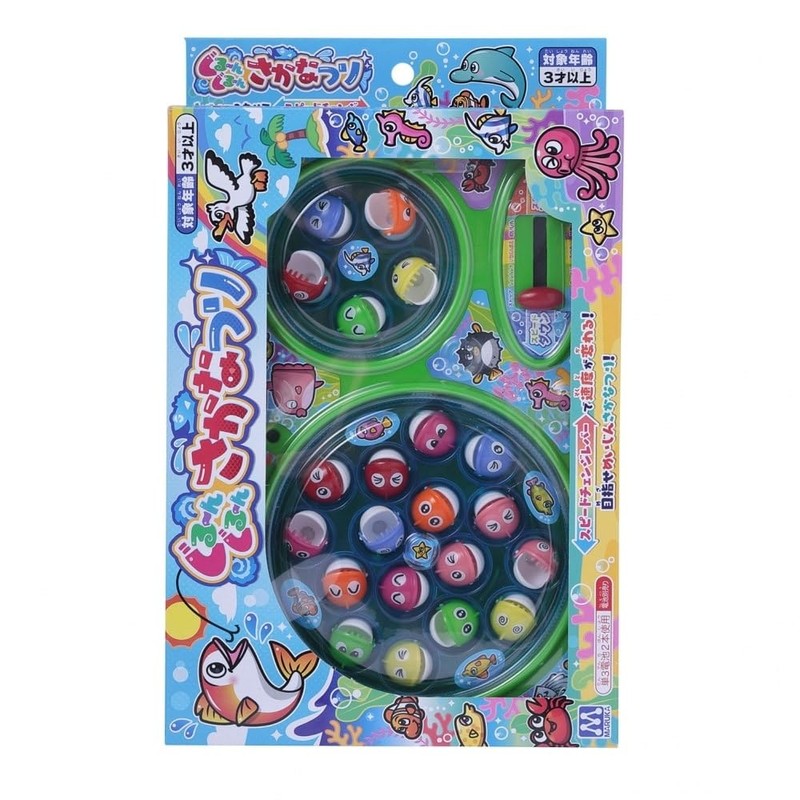 Maruka Gurun Gurun Sakana Tsuri Toy Game for Ages 3