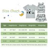Funnycokid Girls Pajamas Size 10-12 Kids Panda 11t Pjs Set