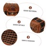 BESPORTBLE Portable Suitcase Box with Lid Stylish Storage Container for