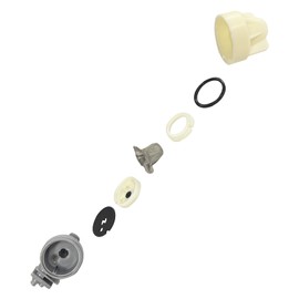 Motipudy Water Softener Nozzle and Venturi Assembly Replacement for 7187065 7214969 7165704 7238450 WS15X1002