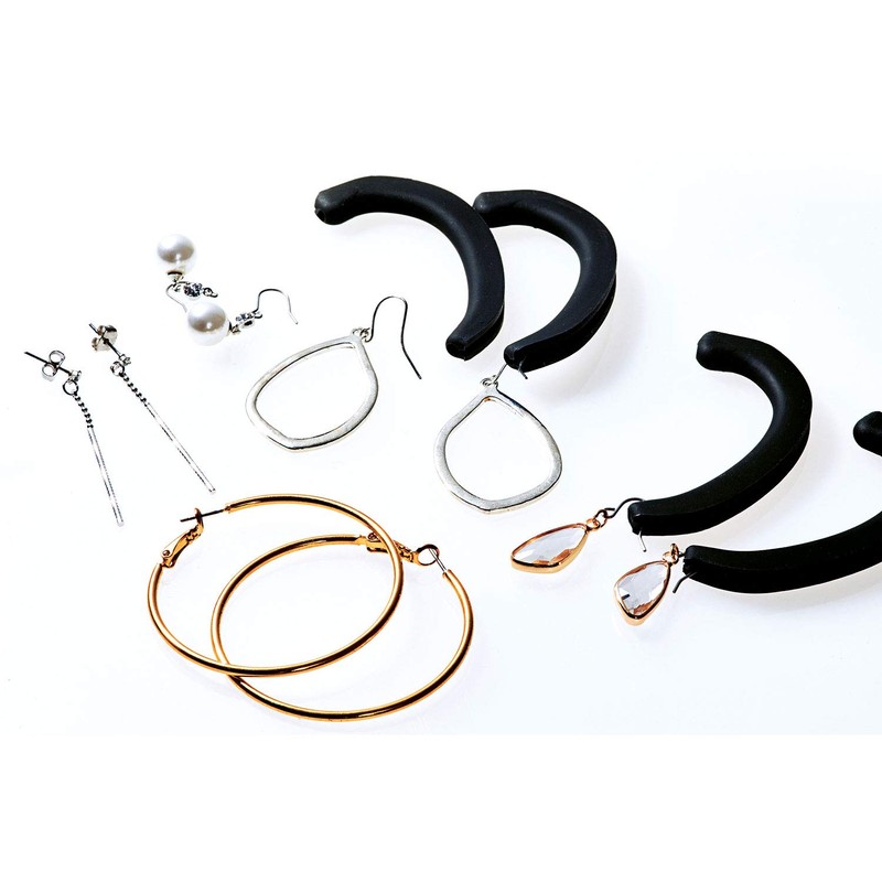 Cogit Ear Pain-Resistant Mask Accessories, Set of 2, Black