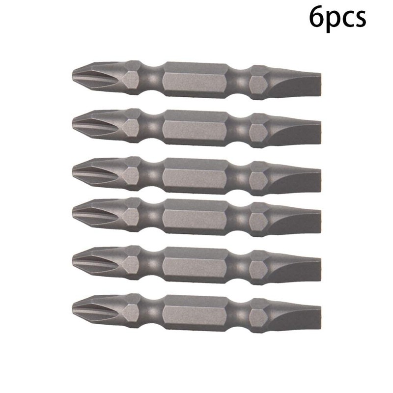 Auniwaig 1/4 Inch Hex Shank 1.97" Length PH2/SL6 Magnetic Double
