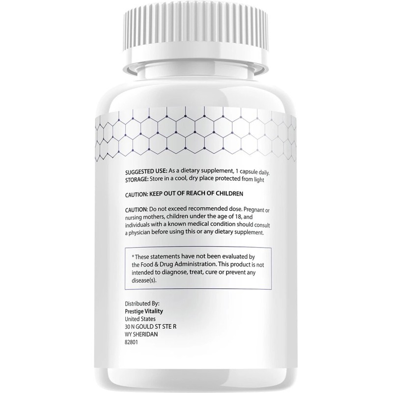 Gluctose (5 Pack) Gluctose Capsules – Gluctose Pills Advanced Supplement,