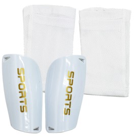 Small Football Shin Guards, Shin Guards + High Elastic Sleeves, Youth Boys Girls Shin Guards, Kick & Injury Protection